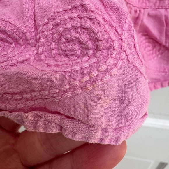 Koala Kids 3T Girls Pink Ombré Smocked Ruffle Summer Skirt - Picture 3 of 6